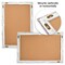 Better Office Products Magnetic Wall Chalkboard, 20in. x 30in. Rustic Wood Frame, W/4 Chalk Markers/Chalk/Eraser, Whitewash 00820 - alternate 2